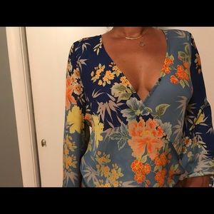 Guess wrap shirt